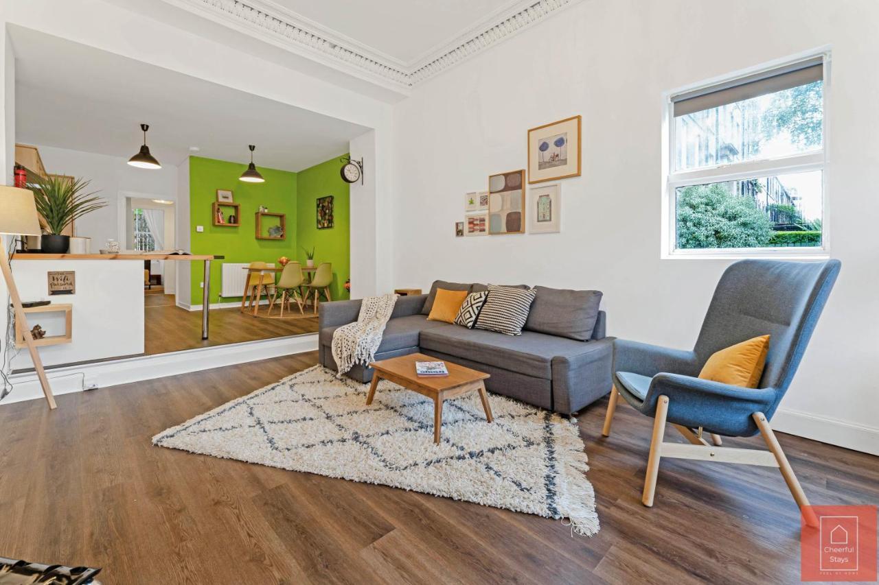 Cheerful Stays: Spacious Flat In Vibrant Leith Εδιμβούργο Εξωτερικό φωτογραφία