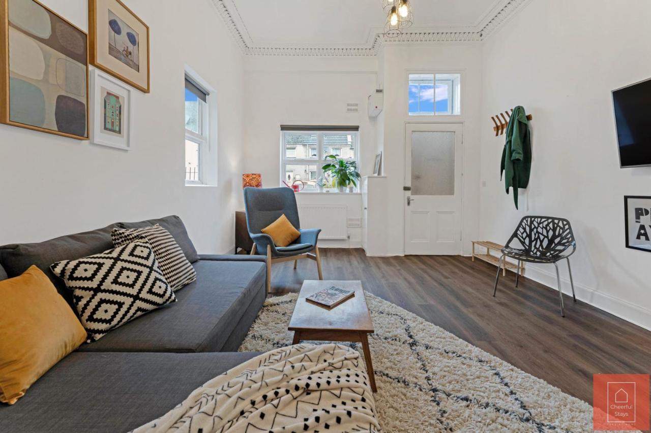 Cheerful Stays: Spacious Flat In Vibrant Leith Εδιμβούργο Εξωτερικό φωτογραφία